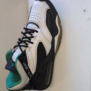 Nike Air Jordan Point Lane Size 11.5 White Black Green CZ4166-103 NIB